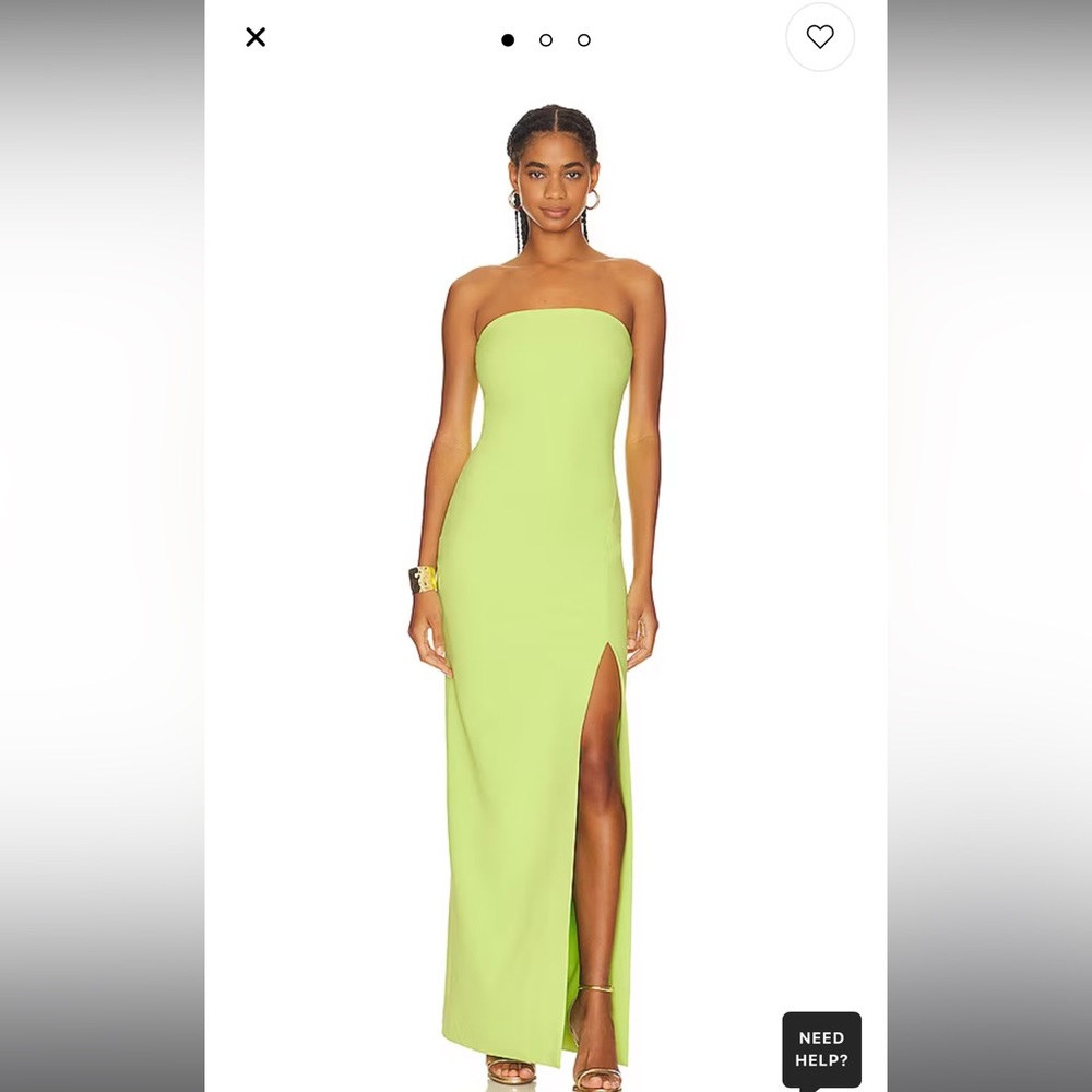 Solace London Green Gown